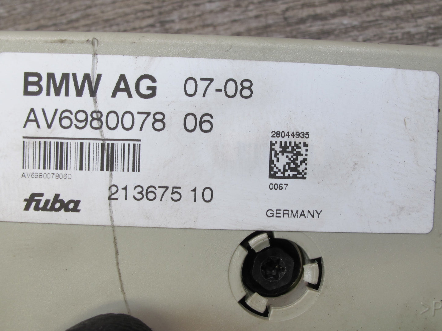08-13 BMW E88 135i Convert Antenna Amplifier AMP Diversity Module 6980078 OEM