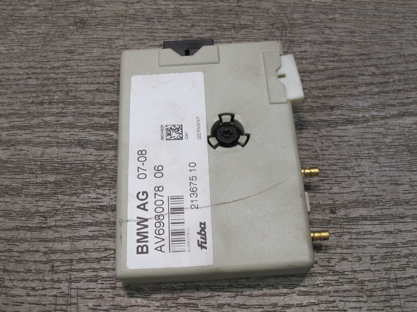 08-13 BMW E88 135i Convert Antenna Amplifier AMP Diversity Module 6980078 OEM