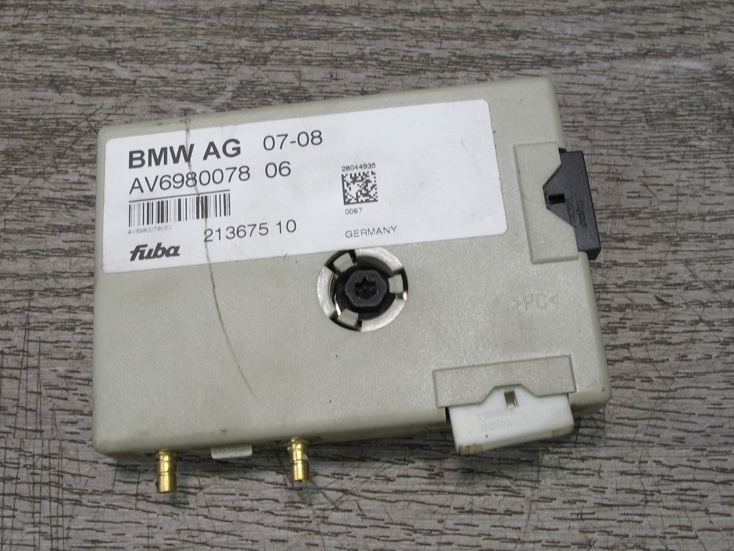 08-13 BMW E88 135i Convert Antenna Amplifier AMP Diversity Module 6980078 OEM