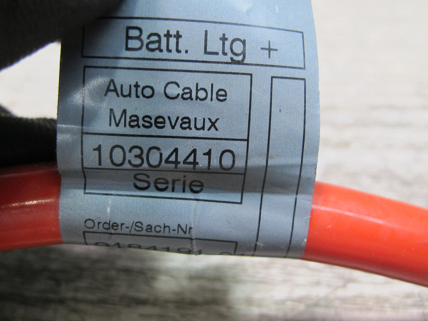 08-13 BMW E82 E88 135i Battery Positive Terminal Cable OEM