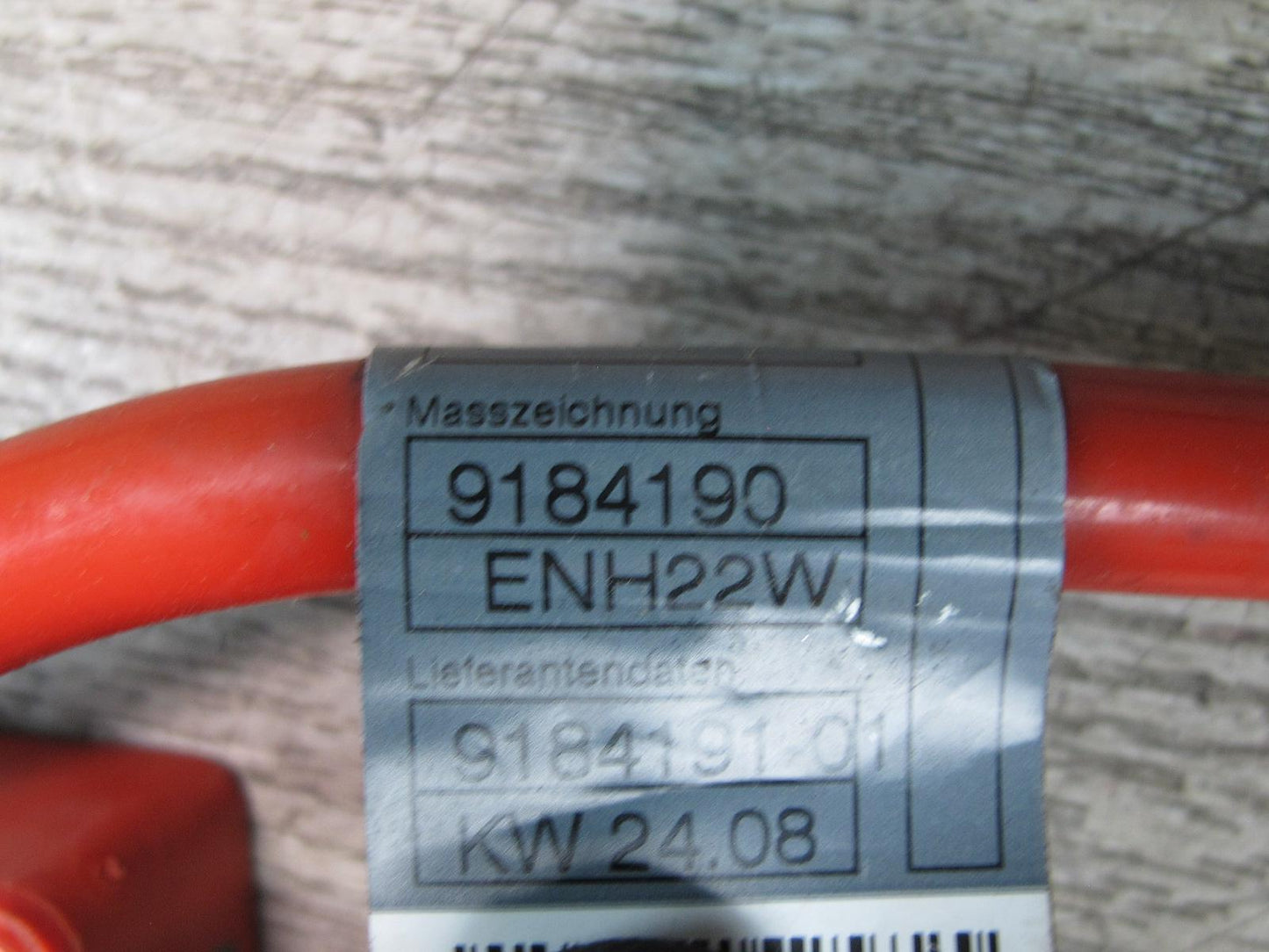 08-13 BMW E82 E88 135i Battery Positive Terminal Cable OEM