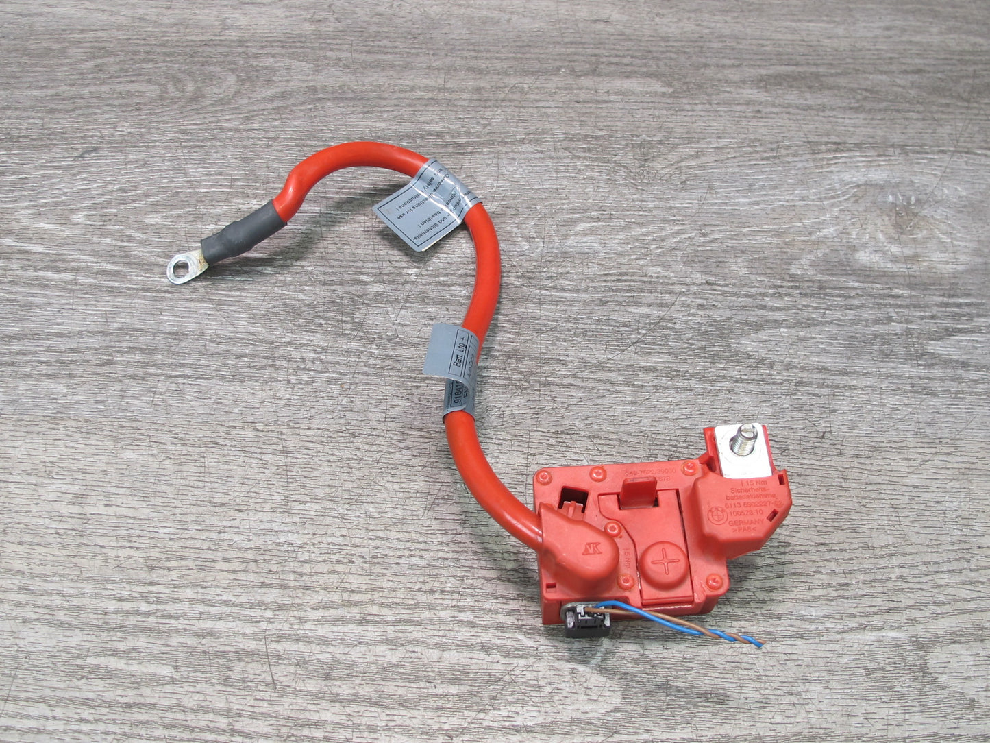 08-13 BMW E82 E88 135i Battery Positive Terminal Cable OEM