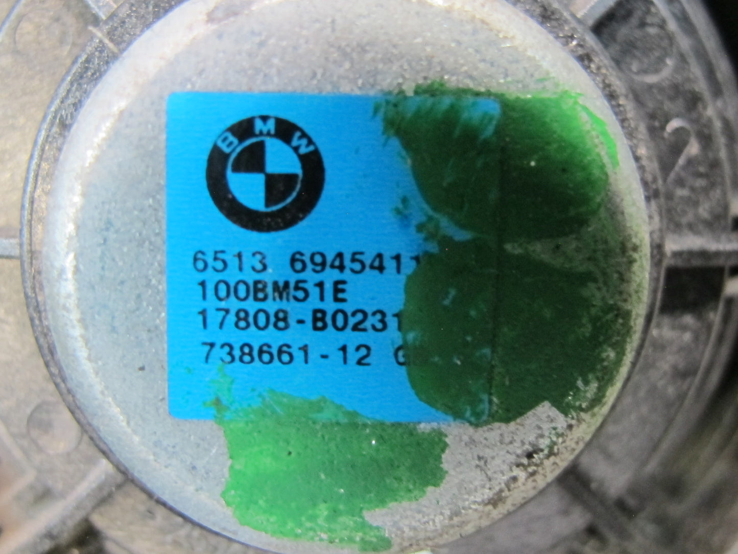 08-13 BMW E82 E88 135i Front Right & Left Door Audio Speaker Set 6945411 OEM