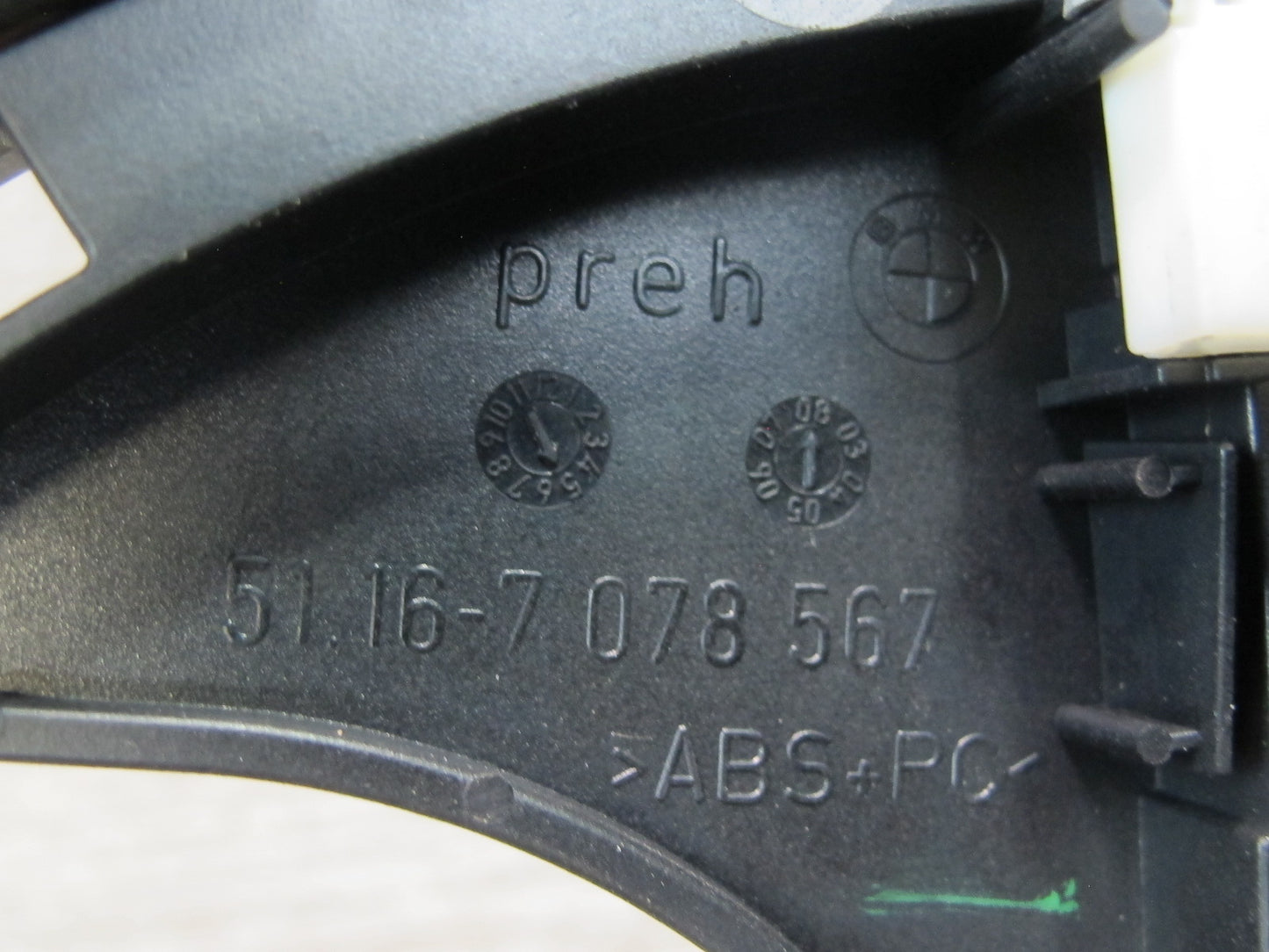 08-13 BMW E82 E88 135I A/T Center Console Shifter Trim Cover Panel 7078567 OEM