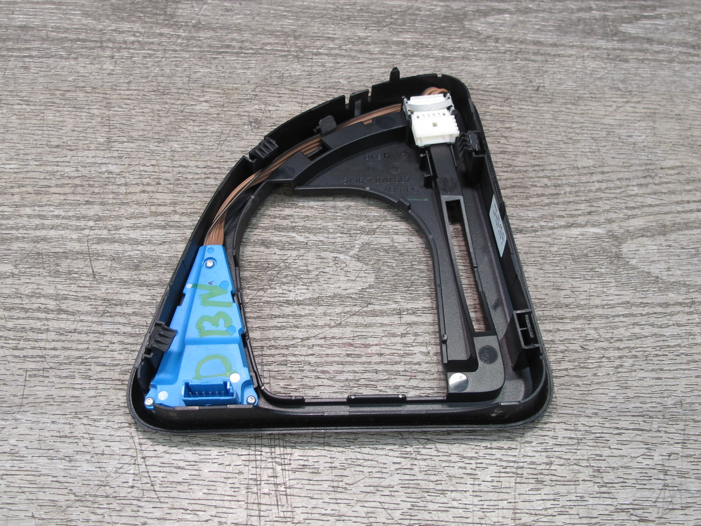 08-13 BMW E82 E88 135I A/T Center Console Shifter Trim Cover Panel 7078567 OEM