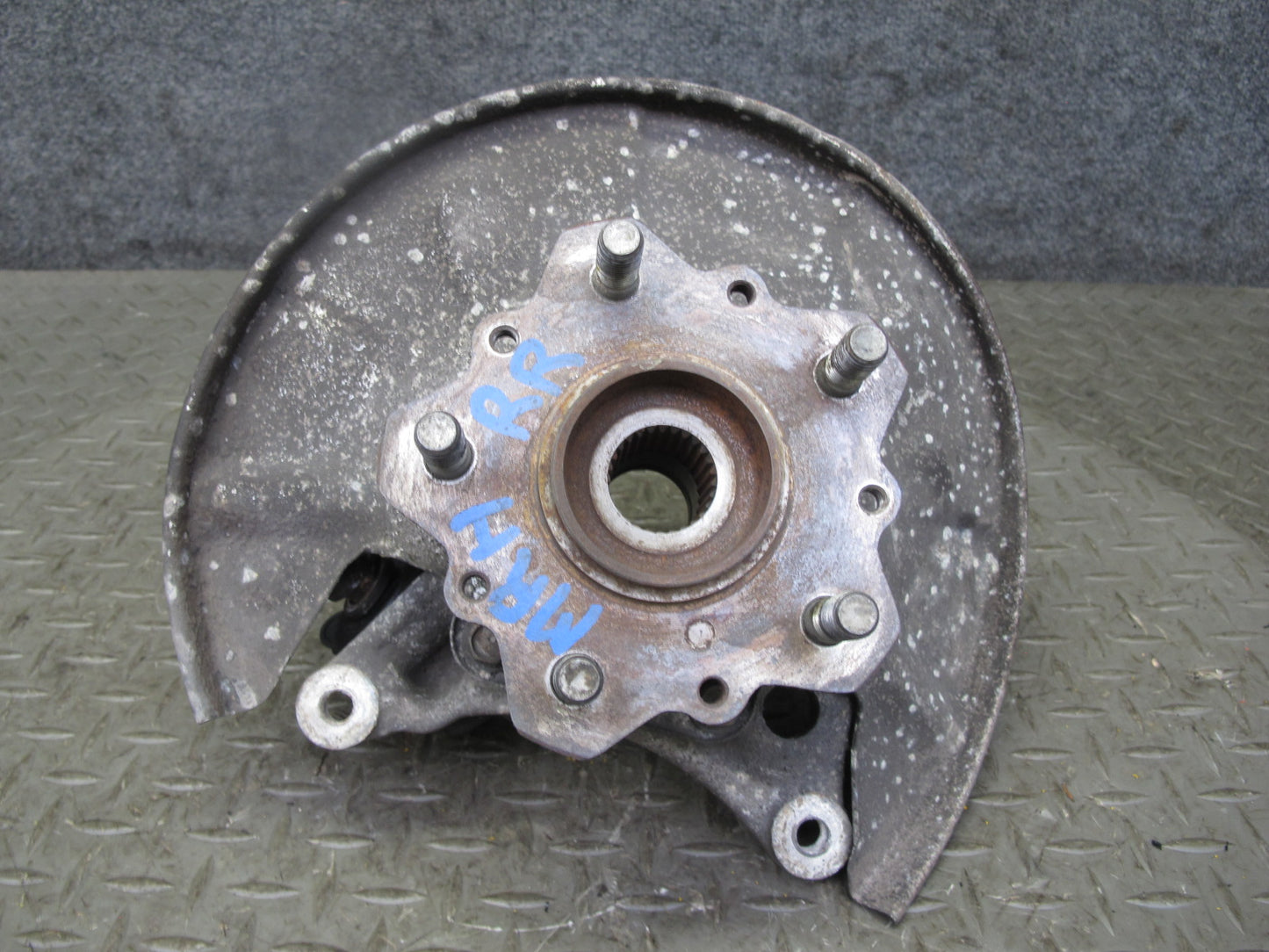 86-91 Mazda RX7 FC3S 5LUG Rear Right Spindle Knuckle Wheel Hub Bearing OEM