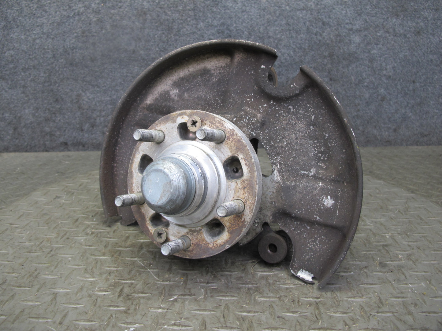 86-91 Mazda RX7 NON Turbo 5LUG Front Right Spindle Knuckle Wheel Hub Bearing OEM