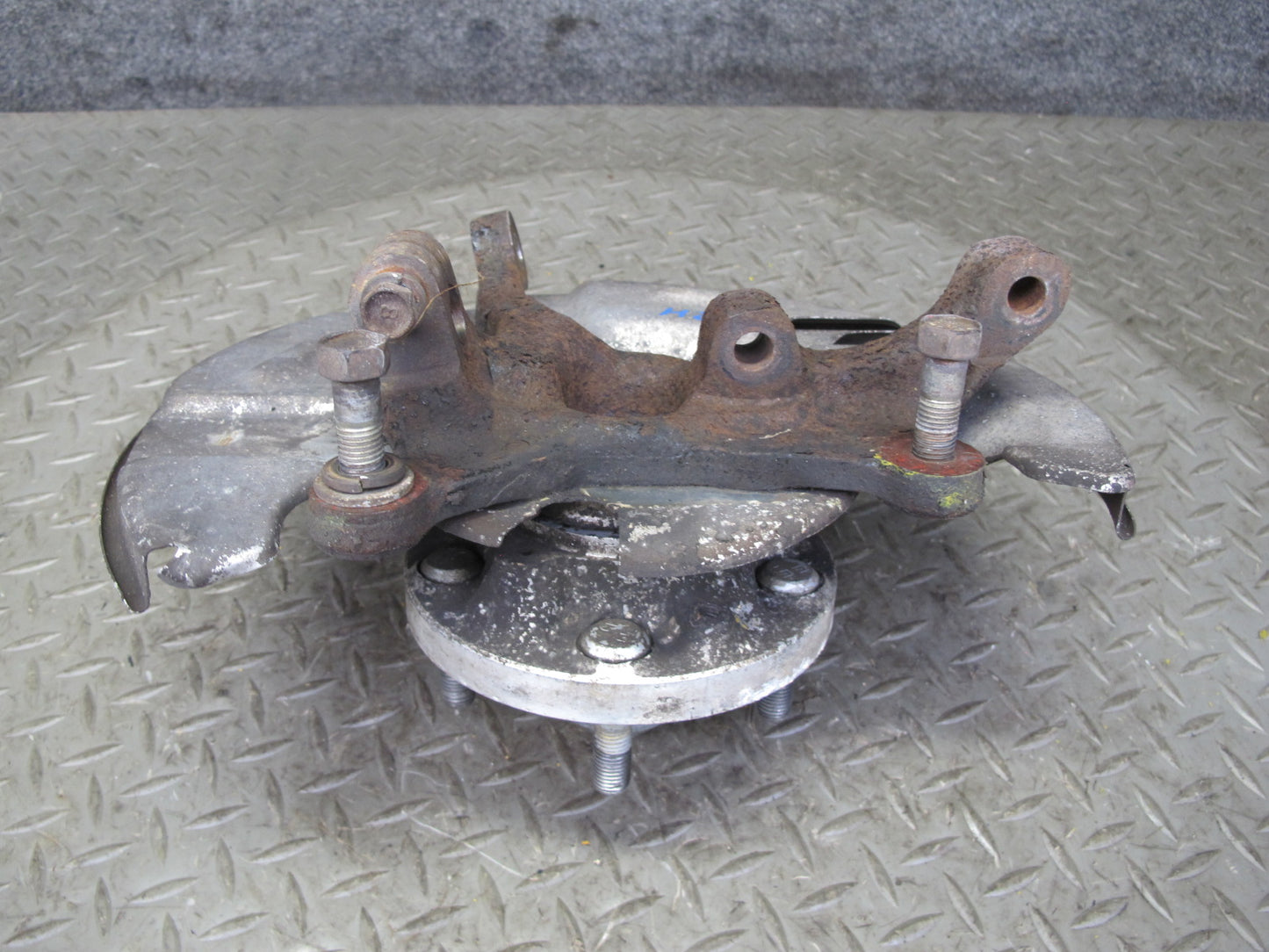 86-91 Mazda RX7 NON Turbo 5LUG Front Right Spindle Knuckle Wheel Hub Bearing OEM