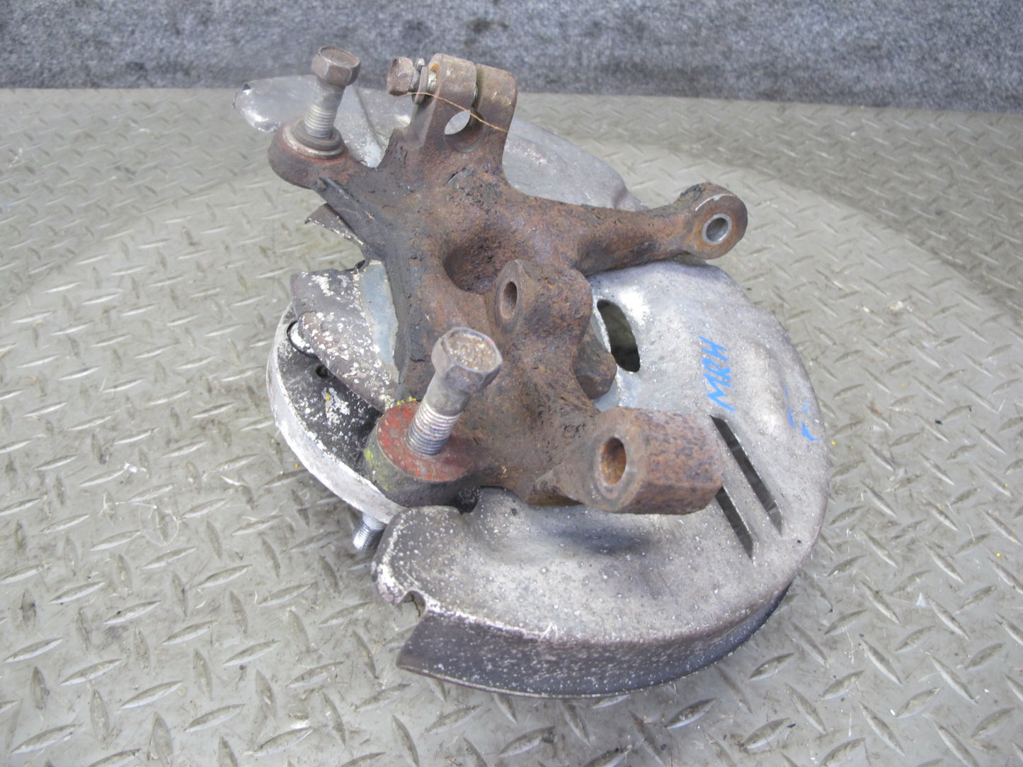 86-91 Mazda RX7 NON Turbo 5LUG Front Right Spindle Knuckle Wheel Hub Bearing OEM