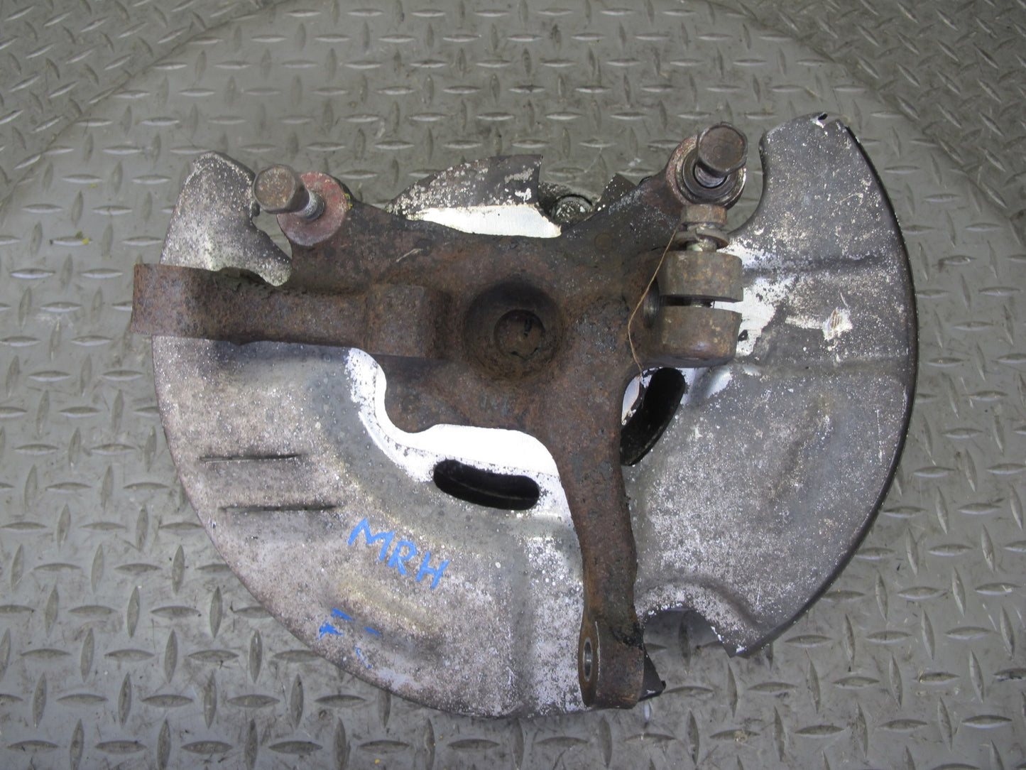 86-91 Mazda RX7 NON Turbo 5LUG Front Right Spindle Knuckle Wheel Hub Bearing OEM