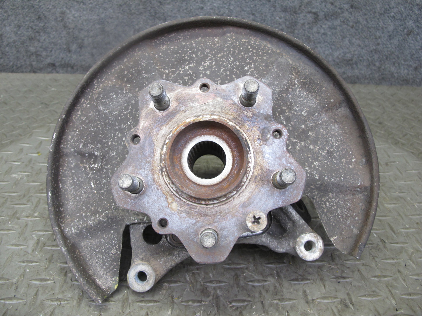 86-91 Mazda RX7 FC3S 5LUG Rear Left Spindle Knuckle Wheel Hub Bearing OEM