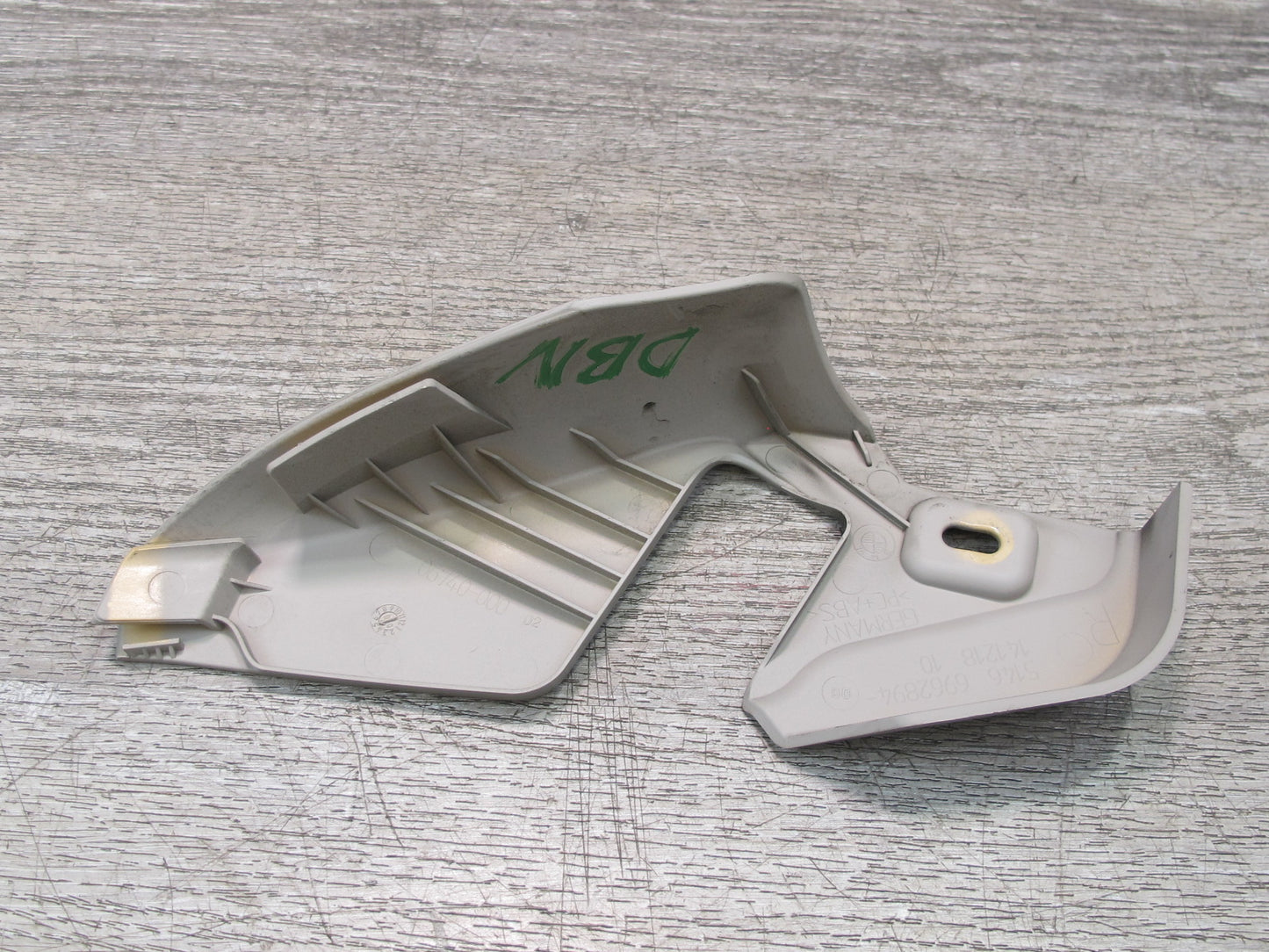 08-13 BMW E88 135I Convert Rear Left & Right Seat Belt Cover Trim Beige Set OEM