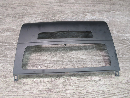 08-13 BMW E82 E88 135I Front Center Console Radio Trim Cover Panel Black OEM
