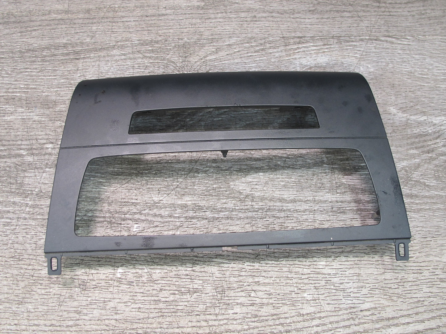 08-13 BMW E82 E88 135I Front Center Console Radio Trim Cover Panel Black OEM