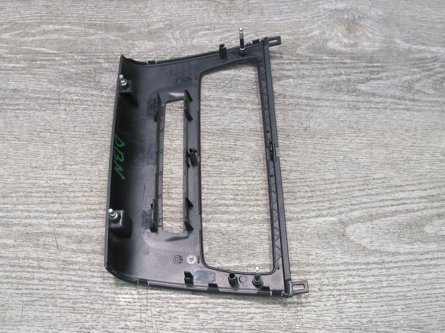 08-13 BMW E82 E88 135I Front Center Console Radio Trim Cover Panel Black OEM