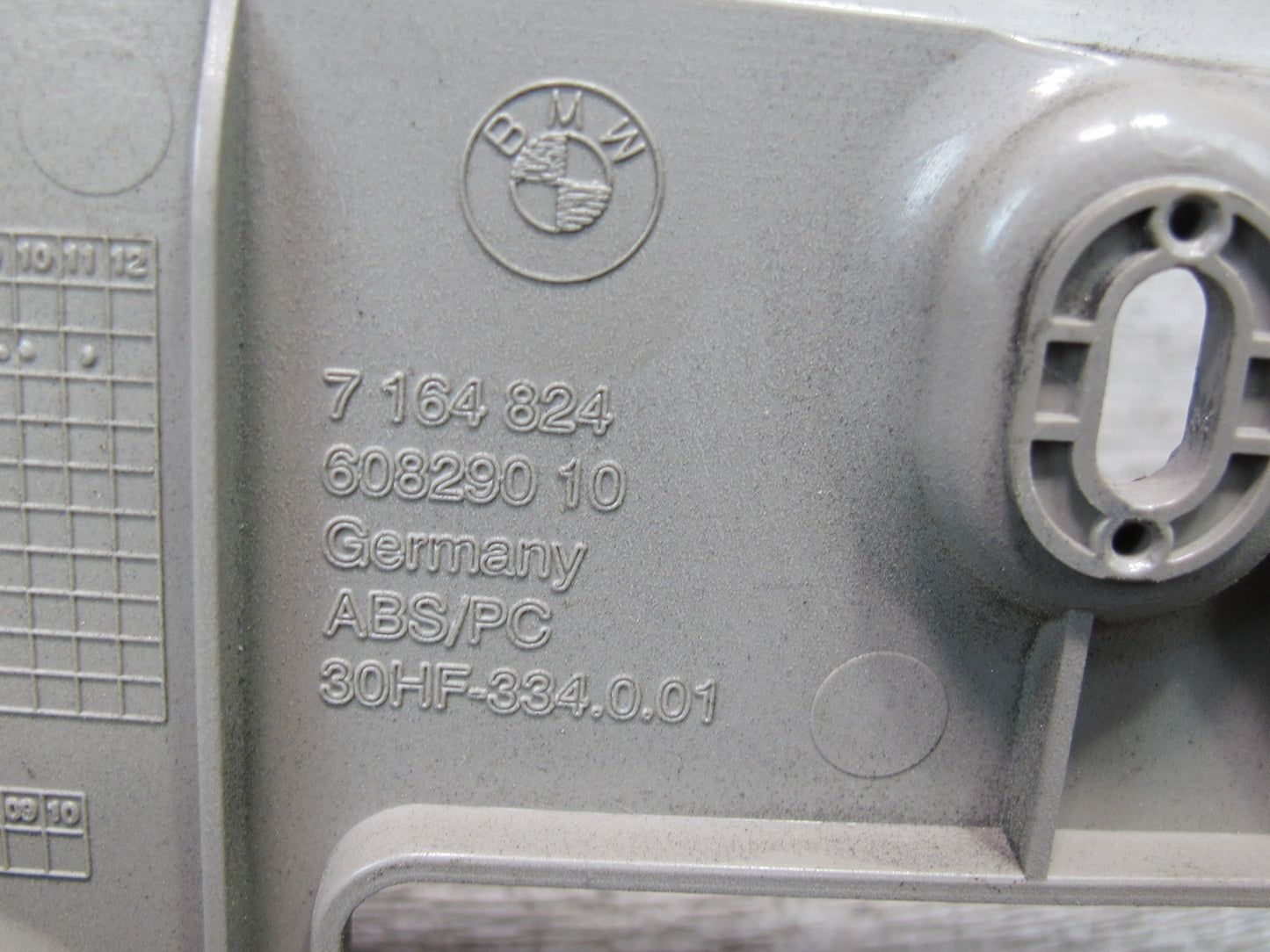 08-13 BMW E88 135i Conv Rear Left & Right Roll Over Bar Trim Cover Beige Set OEM