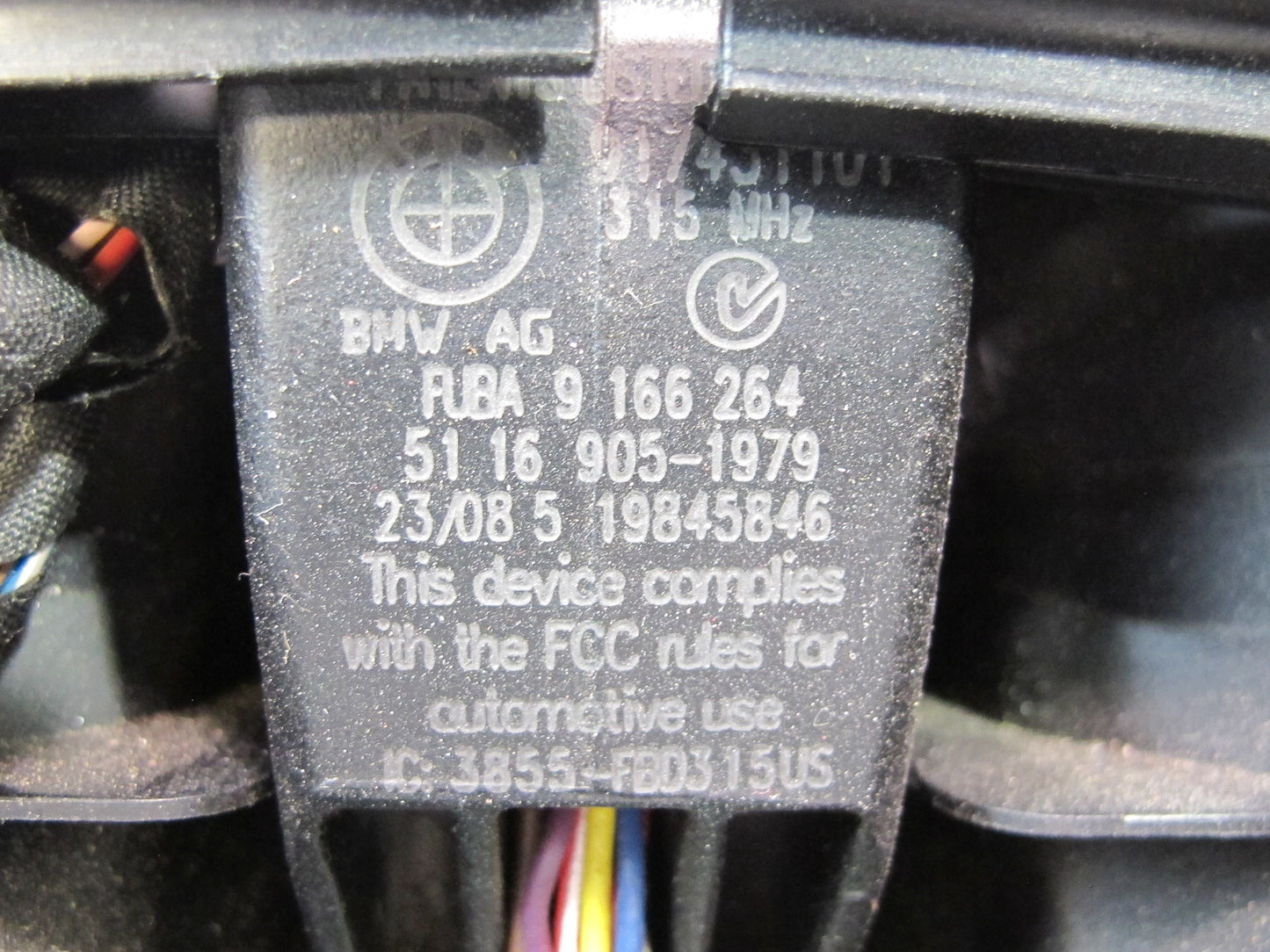 08-13 BMW E82 E88 135i Auto Dim Interior Rear View Mirror w Compass Homelink OEM