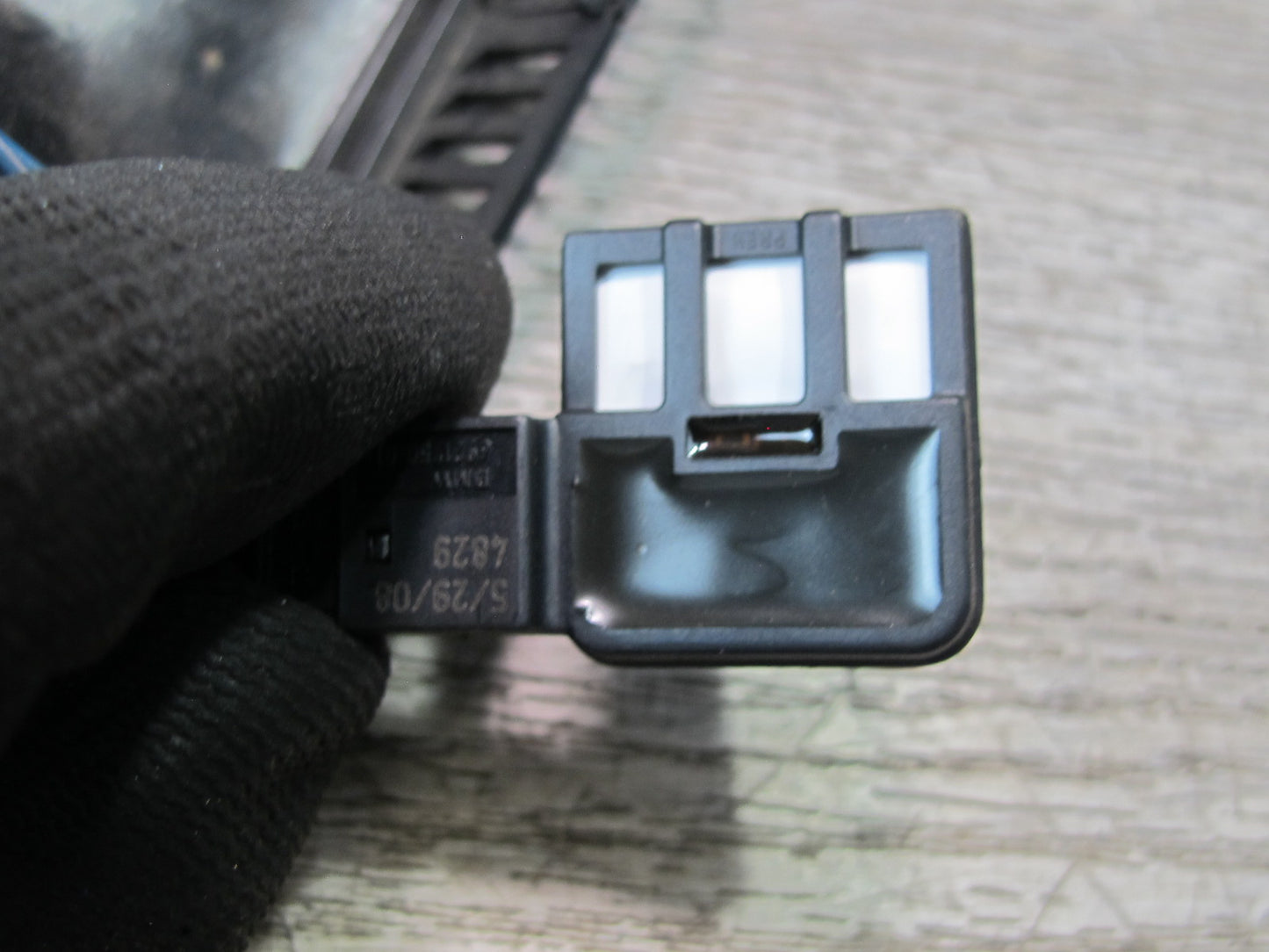 08-13 BMW E82 E88 135i Auto Dim Interior Rear View Mirror w Compass Homelink OEM