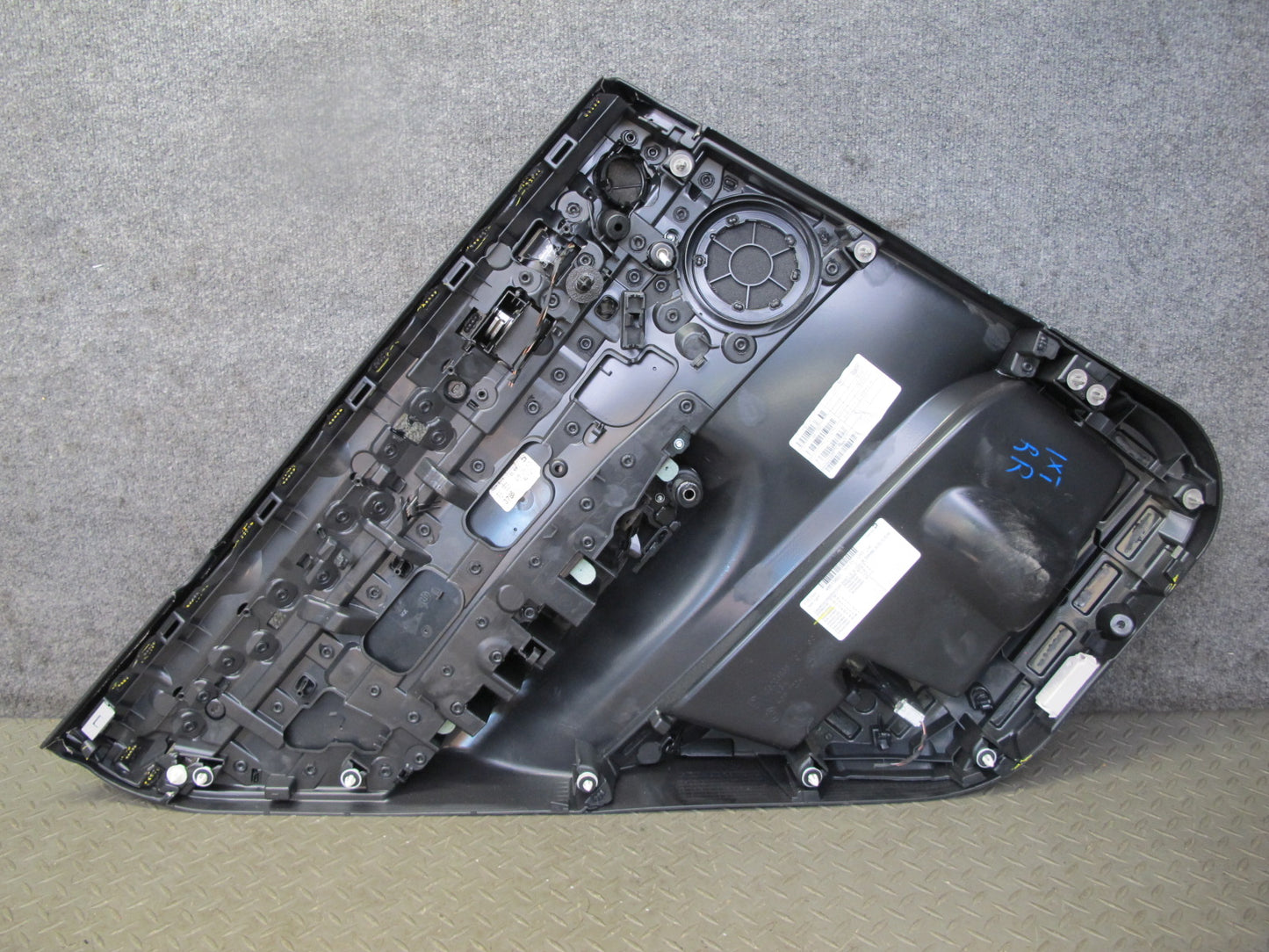 11-17 BMW F25 X3 Set of 2 Rear Left & Right Door Interior Trim Panel Black OEM