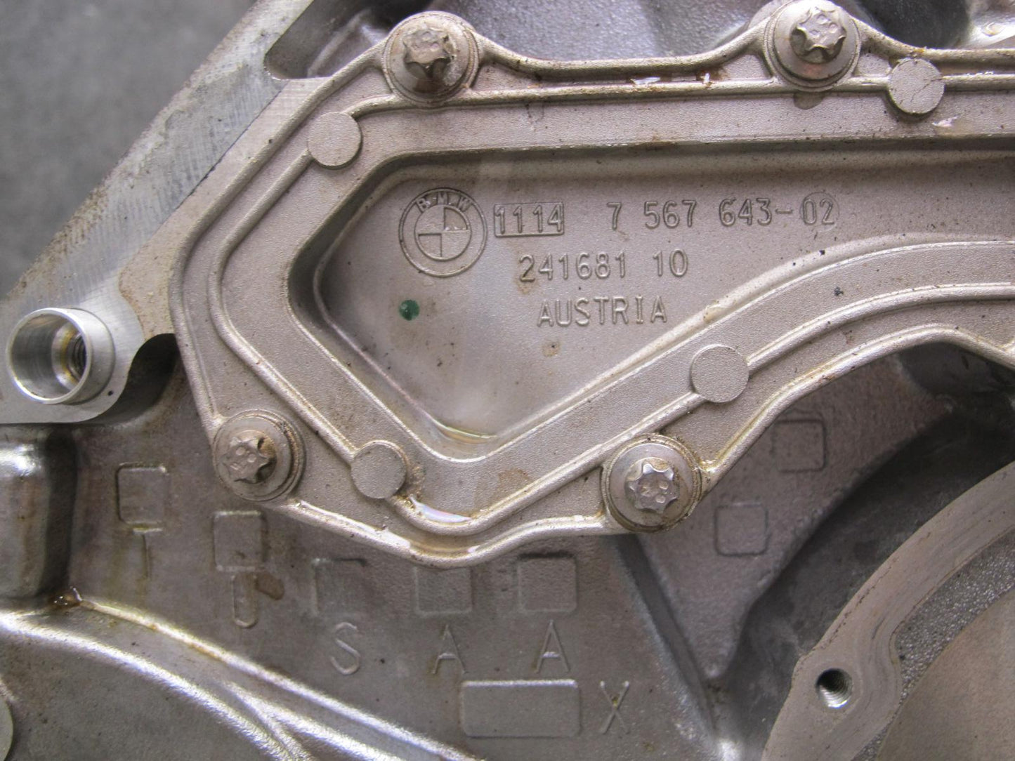 11-12 BMW F07 F10 F12 F13 4.4L 550i N63 Engine Motor Cylinder Block 103k OEM