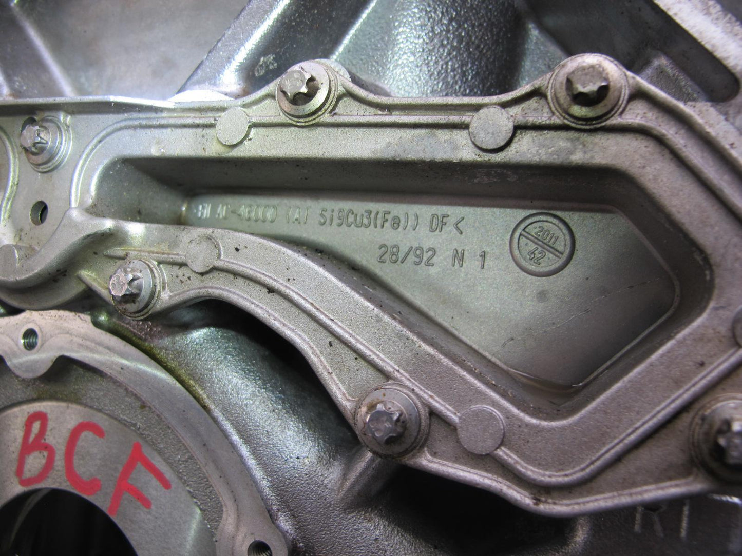 11-12 BMW F07 F10 F12 F13 4.4L 550i N63 Engine Motor Cylinder Block 103k OEM