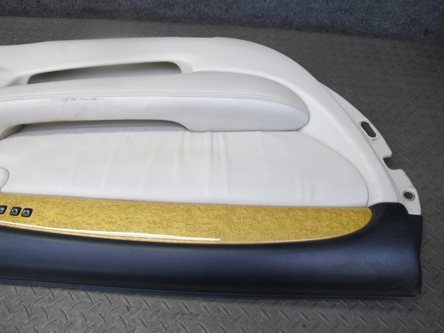 02-05 Lexus SC430 Set of 2 Left & Right Door Interior Trim Cover Panel Ecru OEM