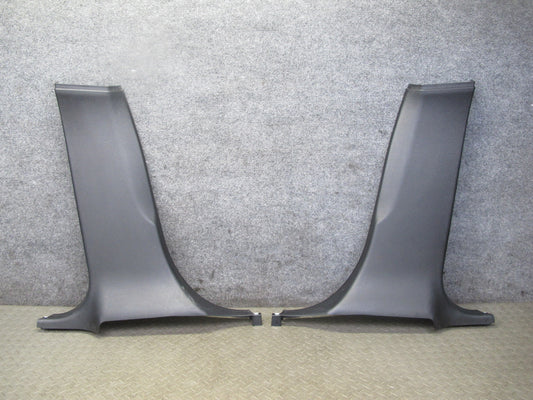11-17 BMW F25 X3 Set of 2 Left & Right Interior B Pillar Lower Trim Panel OEM