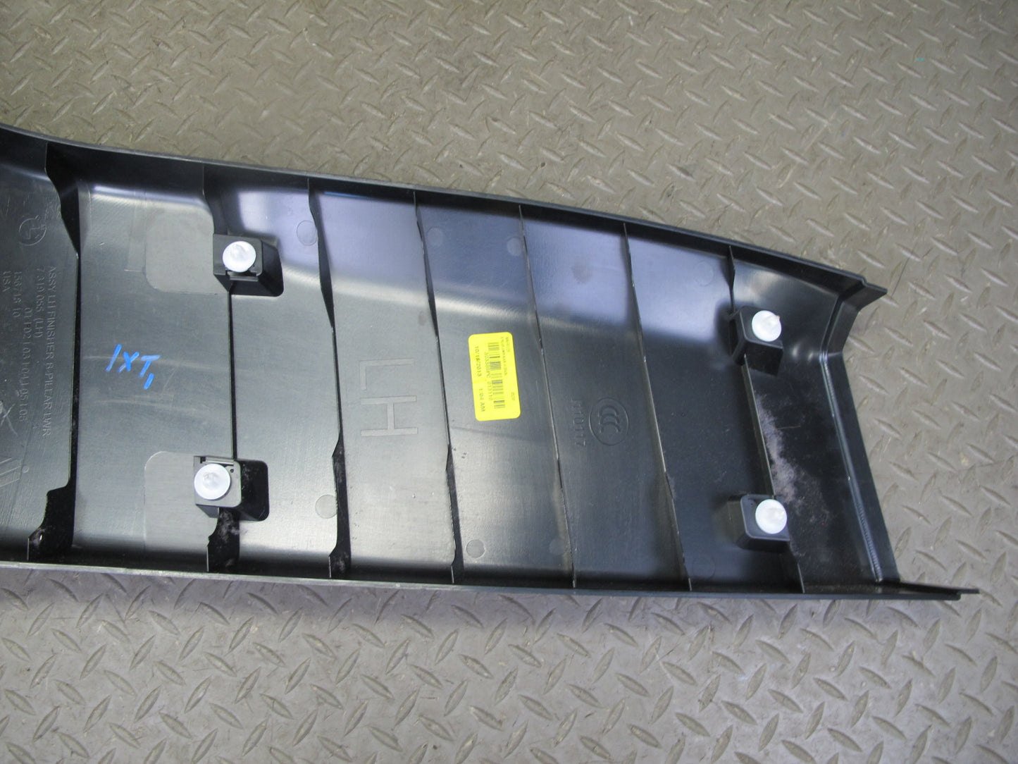 11-17 BMW F25 X3 Set of 2 Left & Right Interior B Pillar Lower Trim Panel OEM
