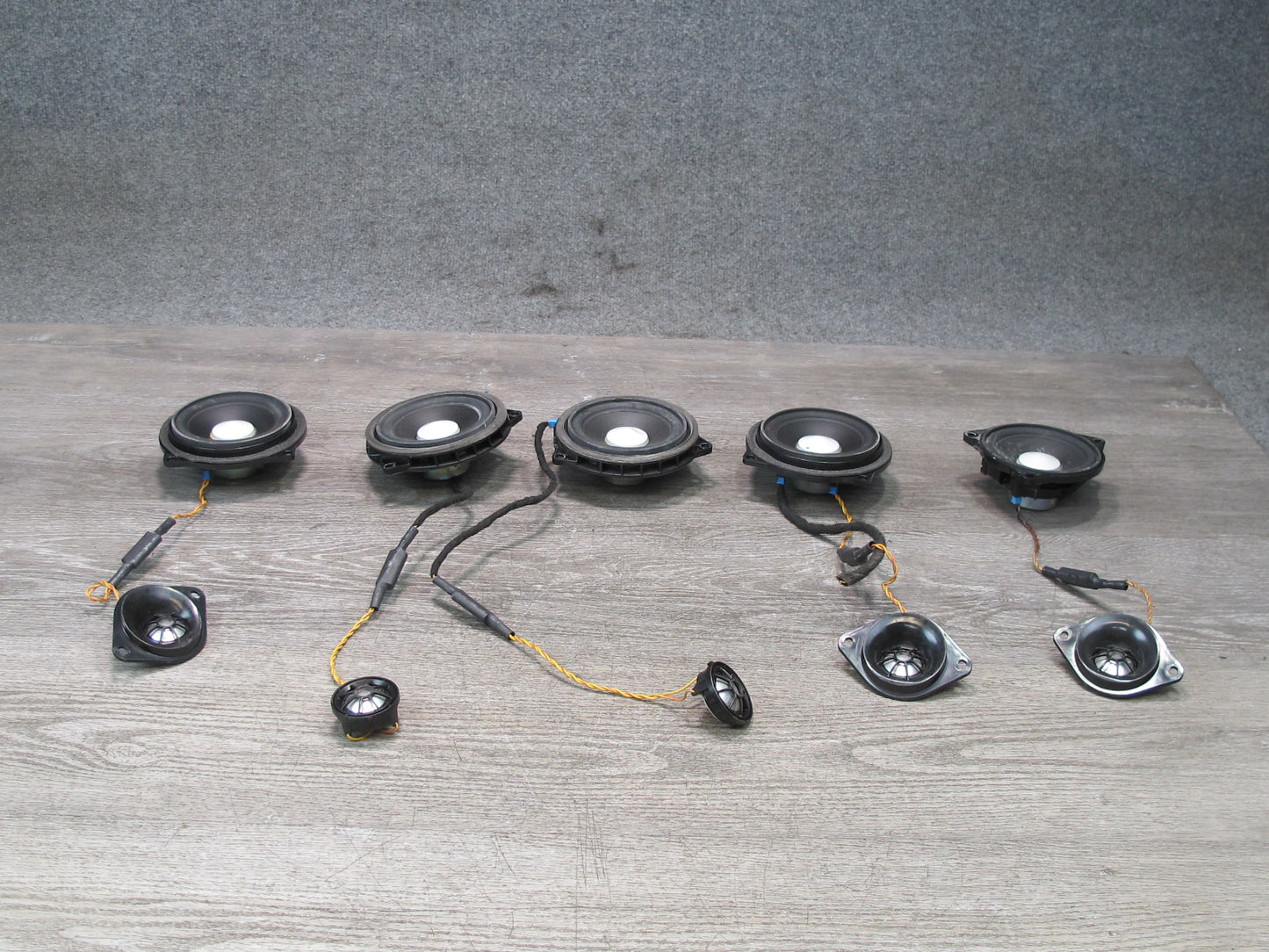 2012-2018 BMW F12 F13 M6 TOP Hi-fi Door Audio Speaker Tweeter Harman Kardon Set