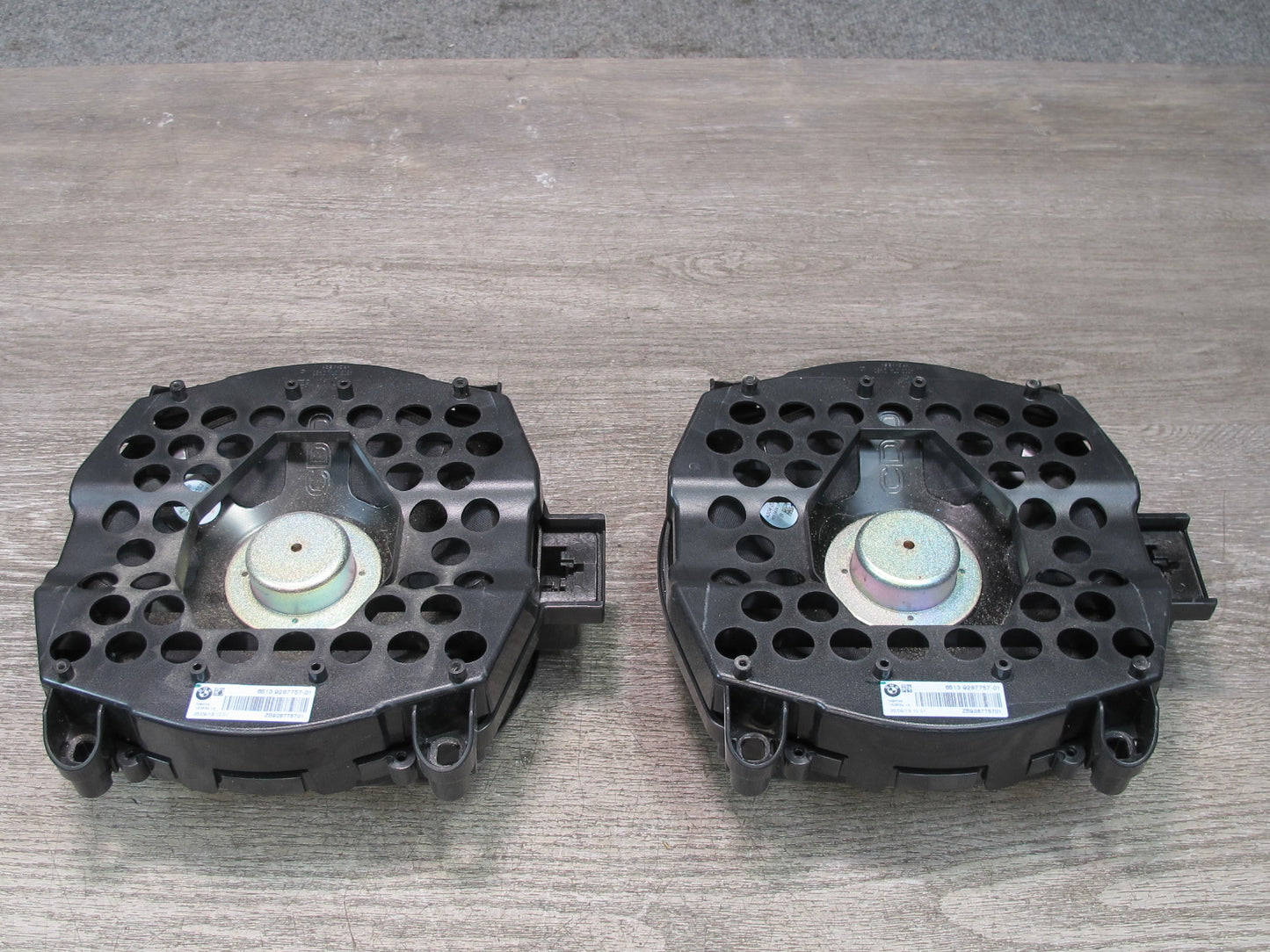 11-17 BMW F25 X3 Set of 2 Left & Right Hifi Subwoofer Speaker 9287757 OEM
