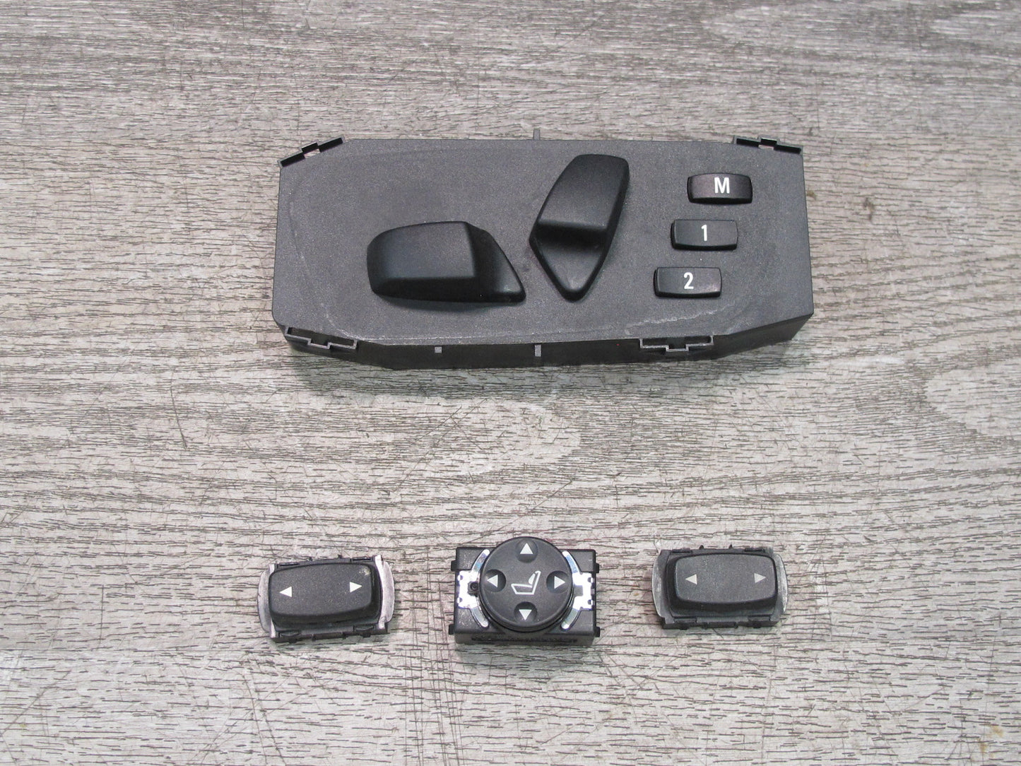 08-13 BMW E82 E88 135I Front Left Seat Memory Adjustment Control Switch Set OEM