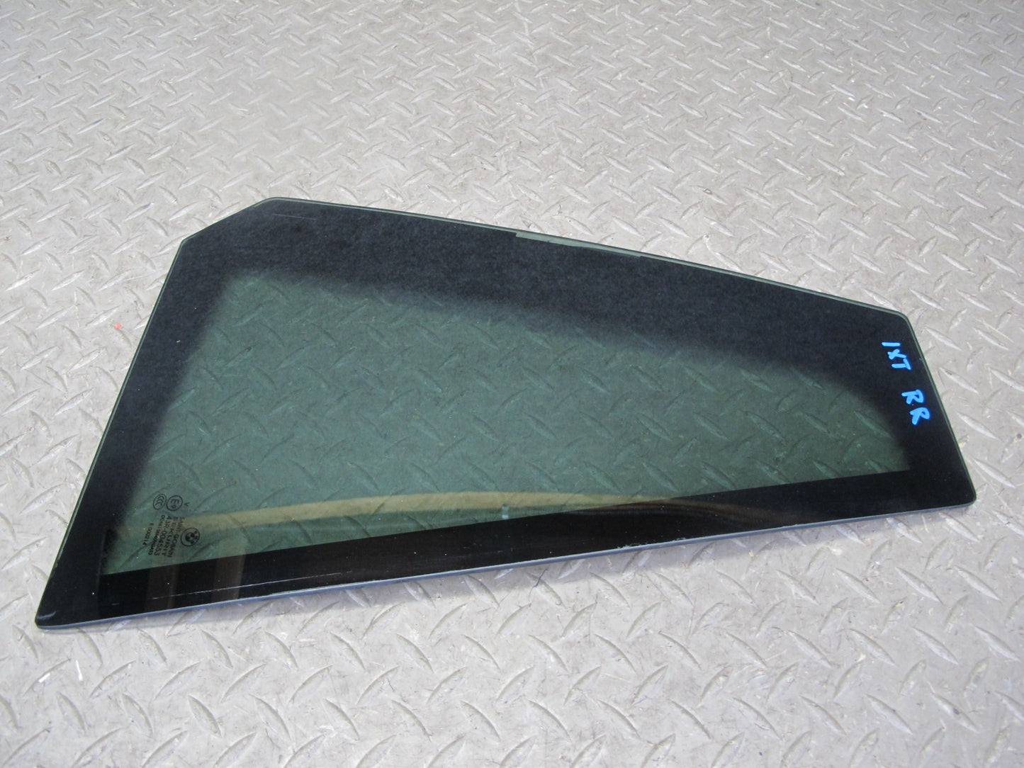 11-17 BMW F25 X3 Rear Right Door Fixed Glass Window OEM