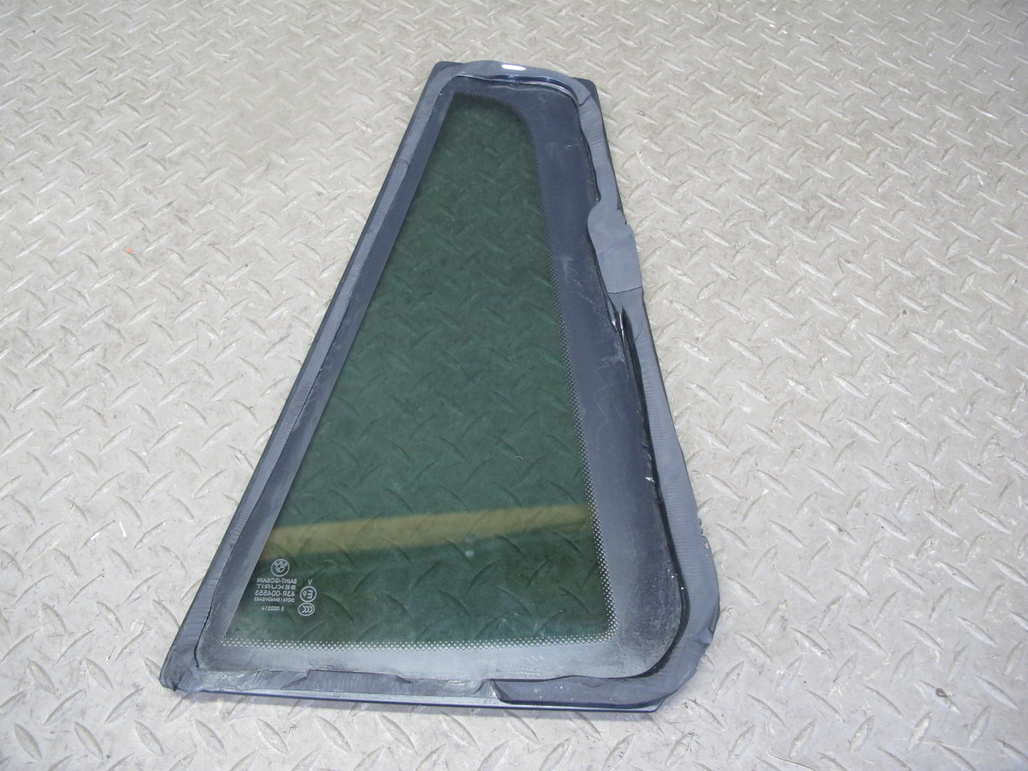 11-17 BMW F25 X3 Rear Right Door Fixed Glass Window OEM