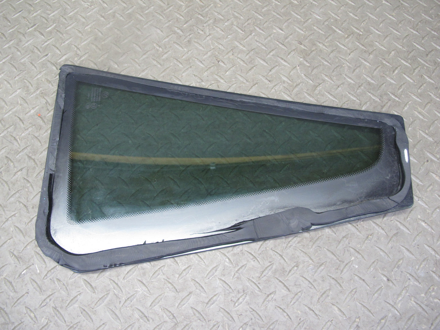 11-17 BMW F25 X3 Rear Right Door Fixed Glass Window OEM