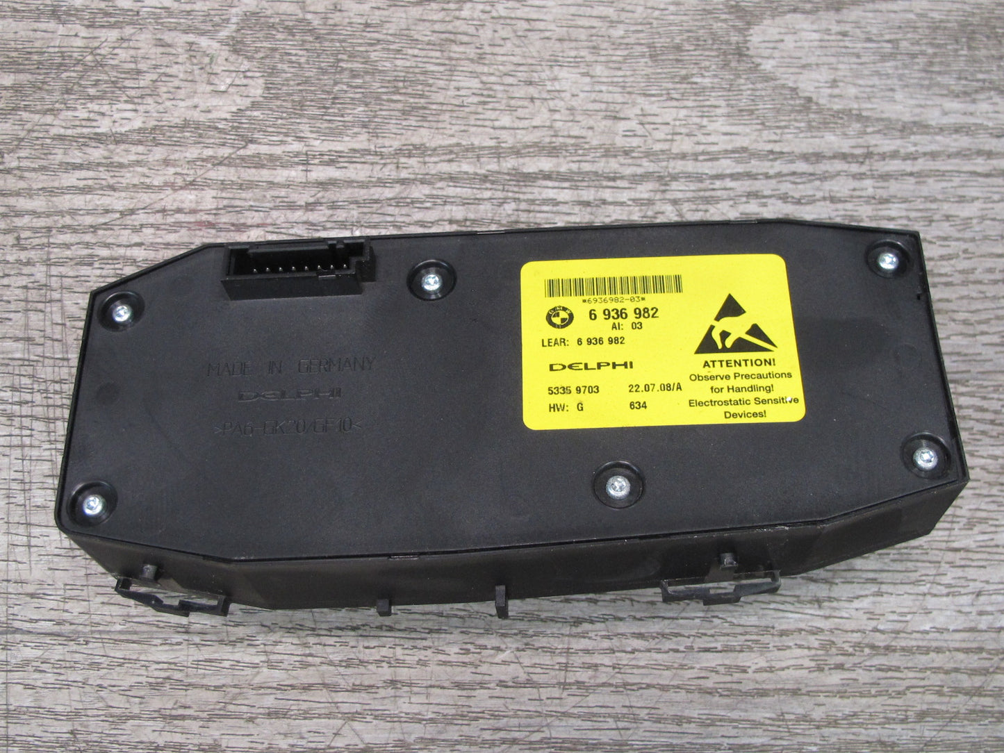 08-13 BMW E82 E88 135I Front Right Seat Adjustment Control Switch Set OEM