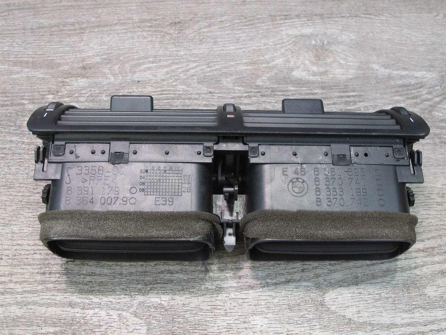 01-06 BMW E46 330ci 3-SERIES Set of 3 Dash Front Left Center Right Air Vent OEM