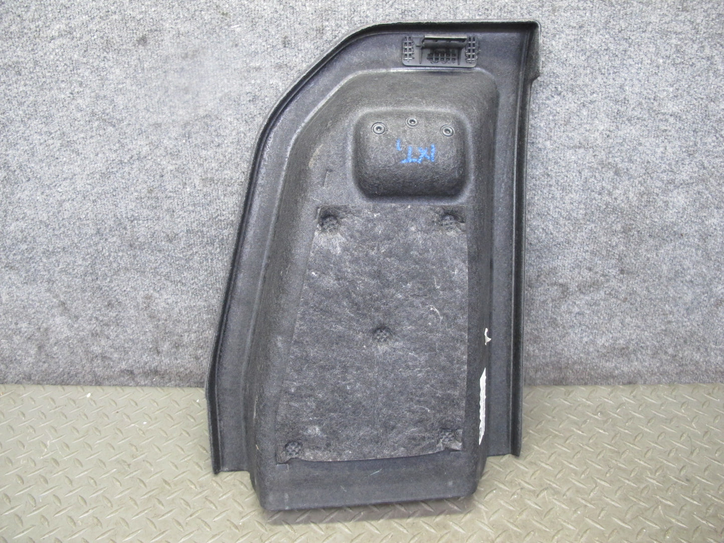 11-17 BMW F25 X3 Set of 2 Rear Trunk Access Carpet Liner Trim Cover OEM