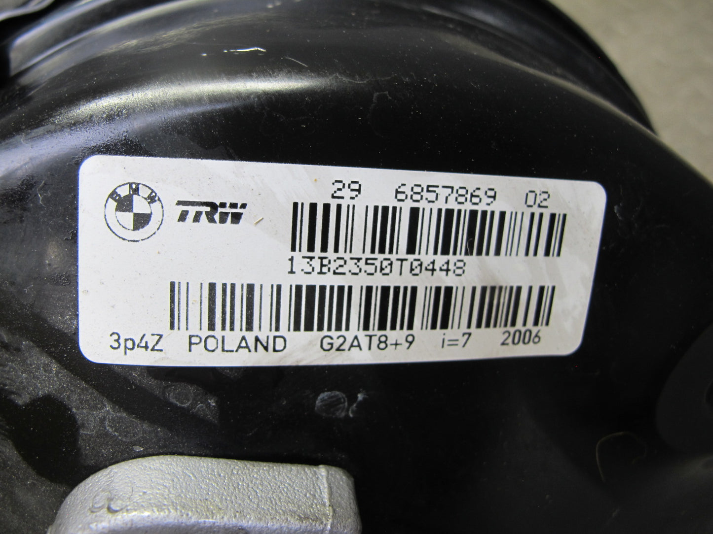 11-17 BMW F25 X3 Brake Master Cylinder Booster Fluid Reservoir Tank OEM