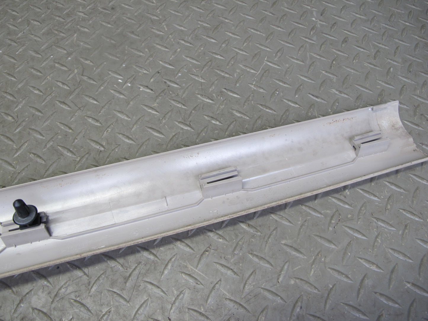 08-13 BMW E82 E88 135I Set of 2 Left Right Door Inner Scuff Sill Plate Trim OEM