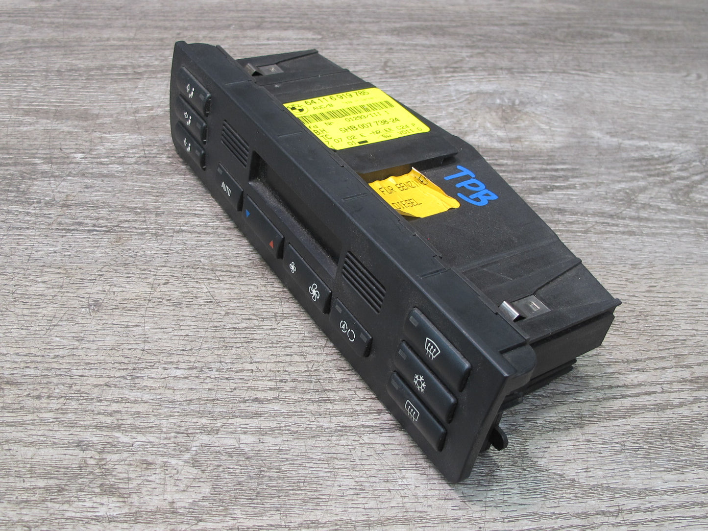 01-06 BMW E46 330ci A/C Air Condition Climate Control Switch Panel 6919785 OEM