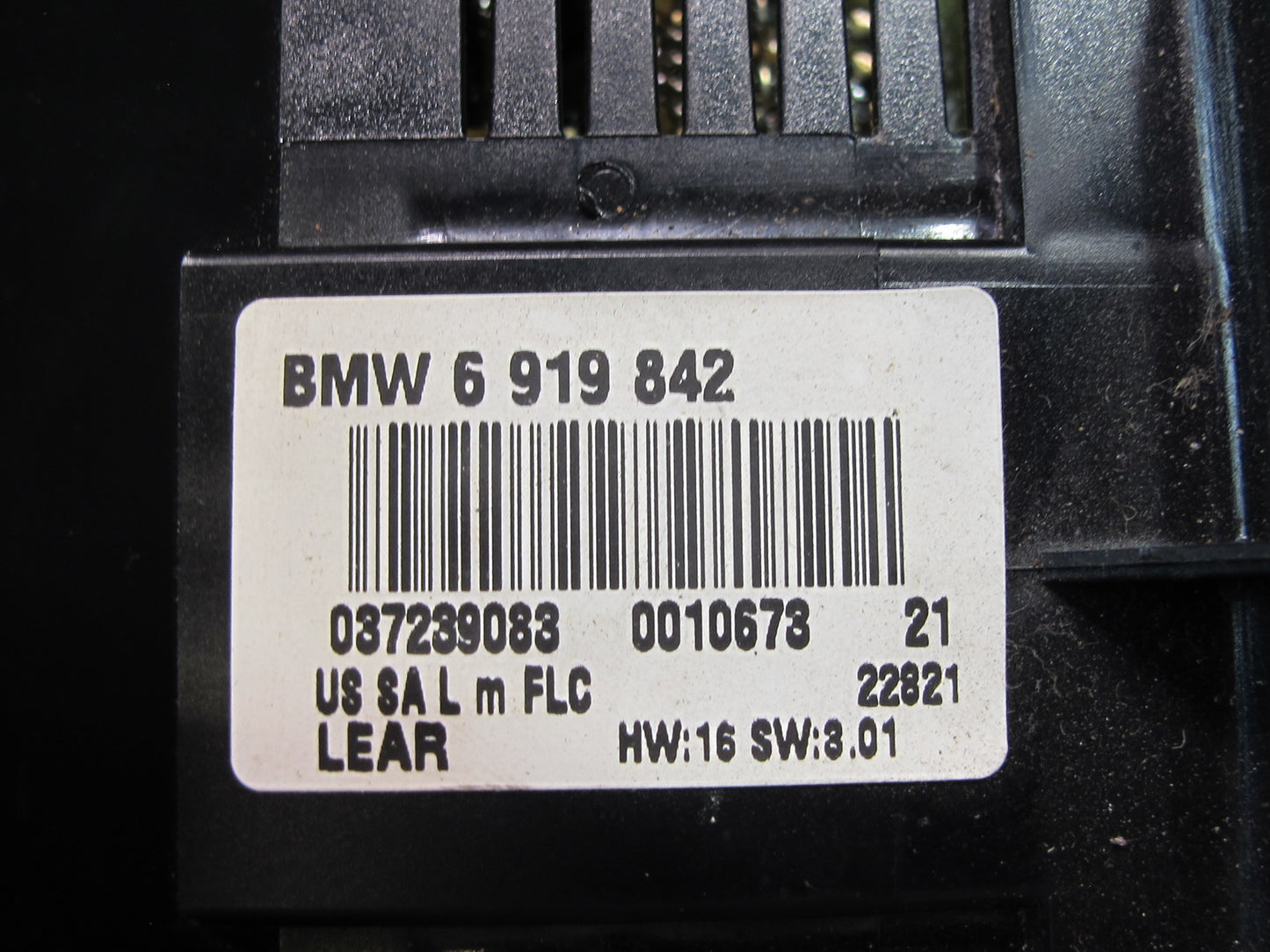 01-06 BMW E46 330ci Headlight Lamp Dimmer Fog Light Switch 6919842 OEM