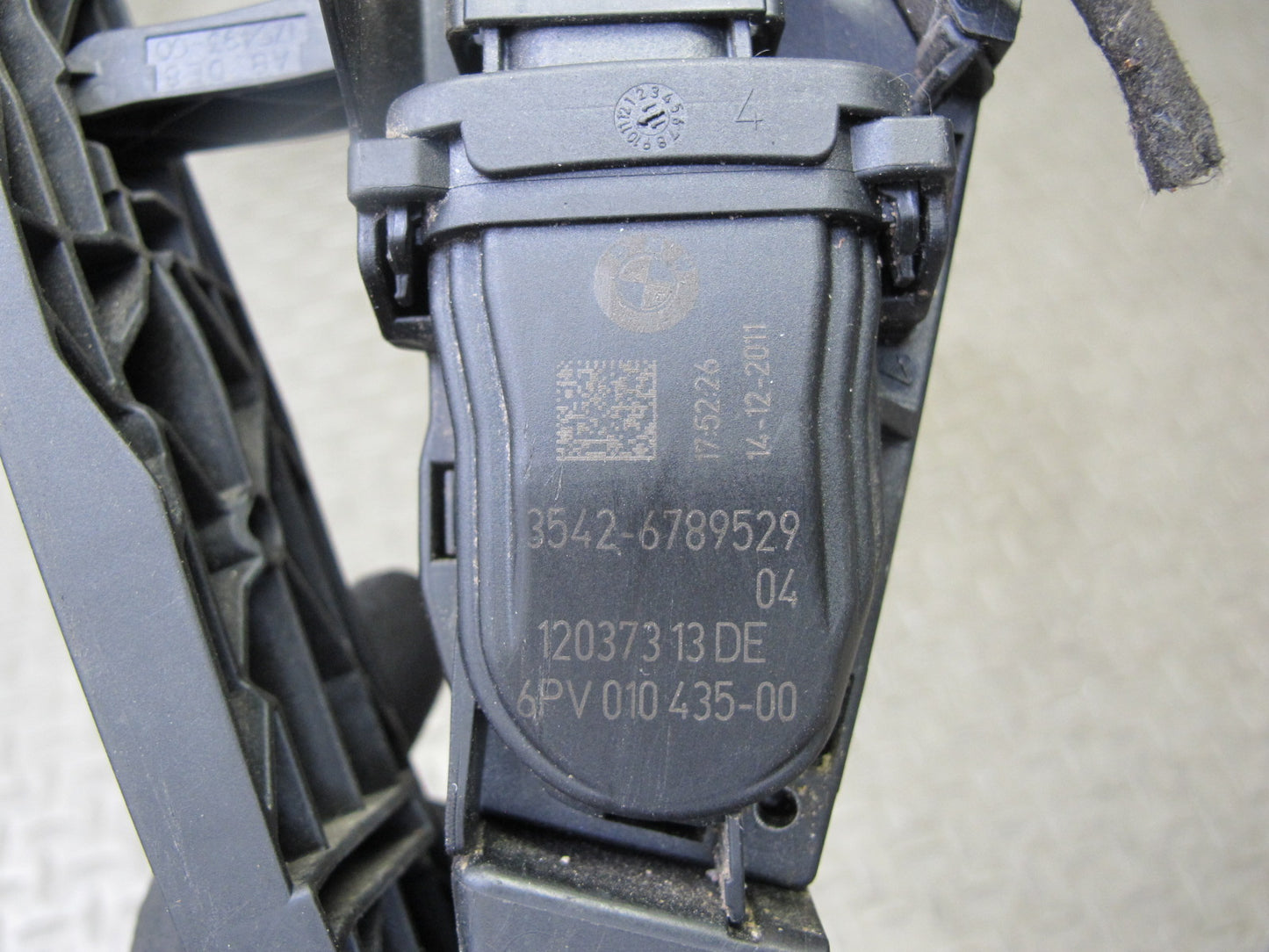 12-15 BMW F30 335i M/T Clutch Brake Gas Acceleration Pedal Cylinder Set OEM