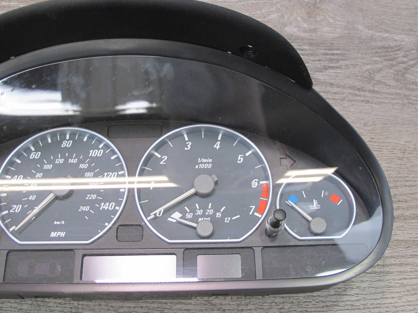 01-06 BMW E46 330ci Convertible A/T Speedometer Instrument Cluster 6915270 OEM