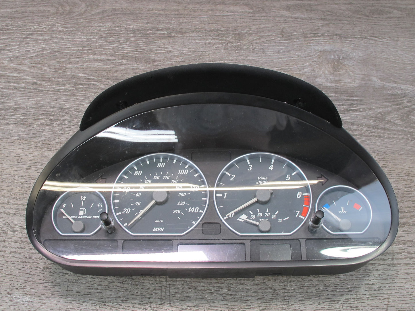 01-06 BMW E46 330ci Convertible A/T Speedometer Instrument Cluster 6915270 OEM