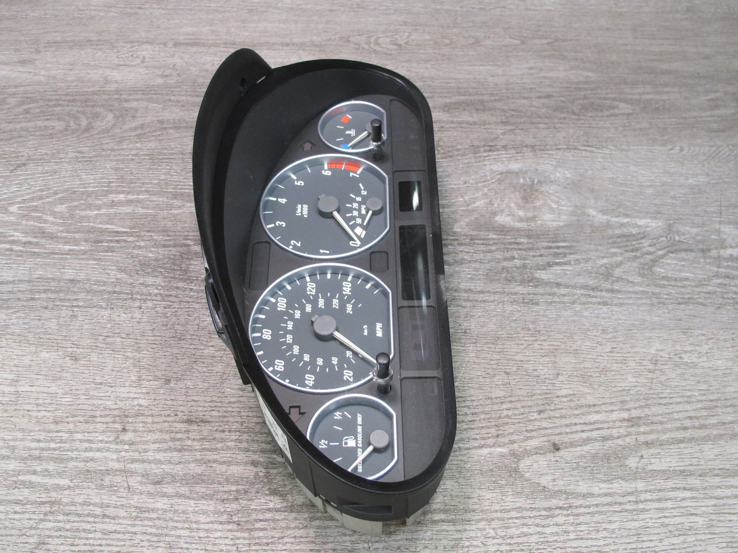 01-06 BMW E46 330ci Convertible A/T Speedometer Instrument Cluster 6915270 OEM
