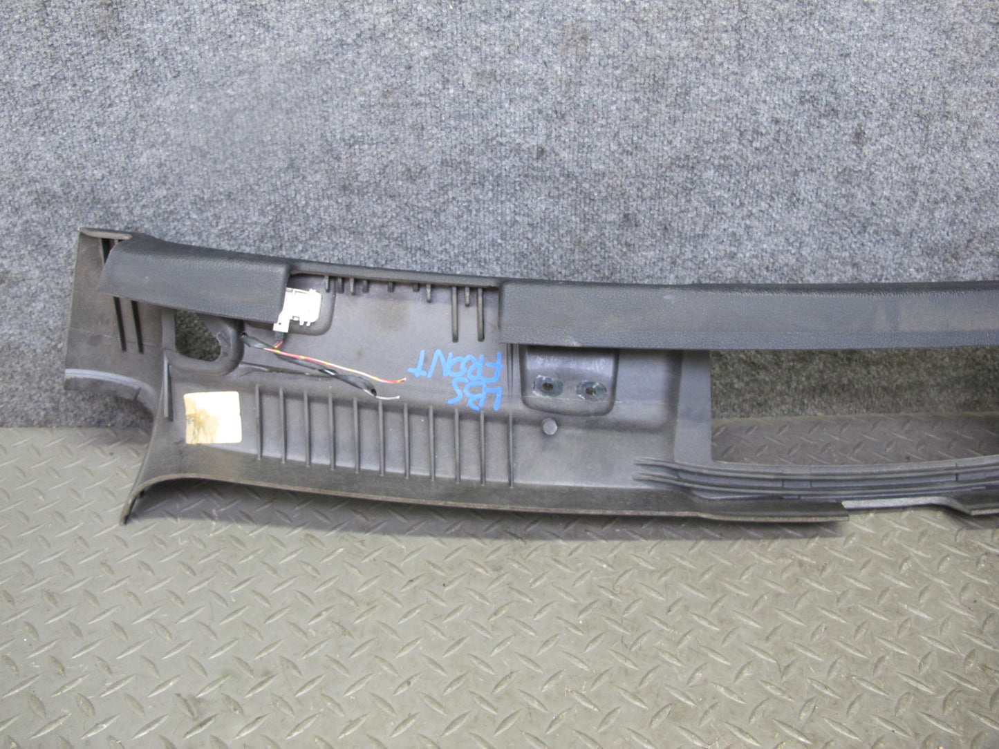 2012-2018 BMW F12 M6 Convertible Front Roof TOP Header A Pillar Trim Panel Set