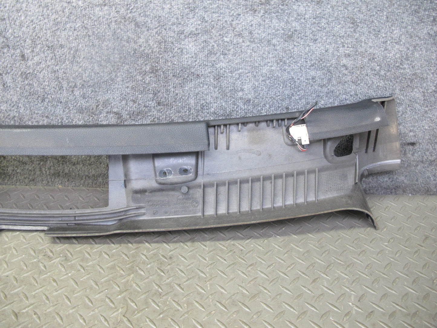 2012-2018 BMW F12 M6 Convertible Front Roof TOP Header A Pillar Trim Panel Set