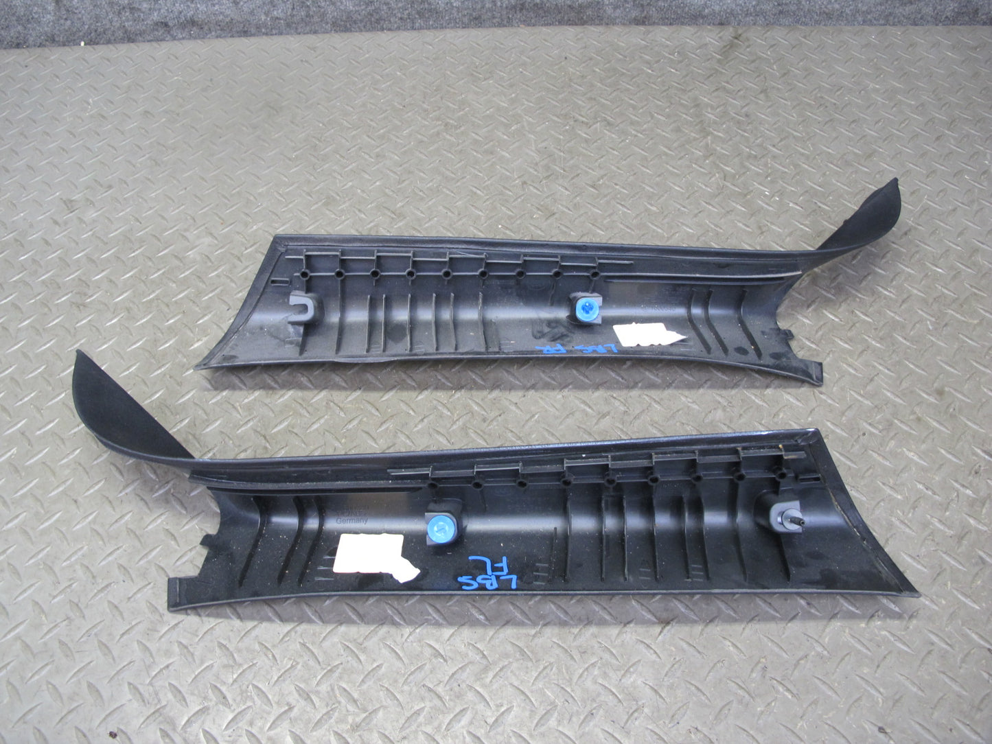 2012-2018 BMW F12 M6 Convertible Front Roof TOP Header A Pillar Trim Panel Set