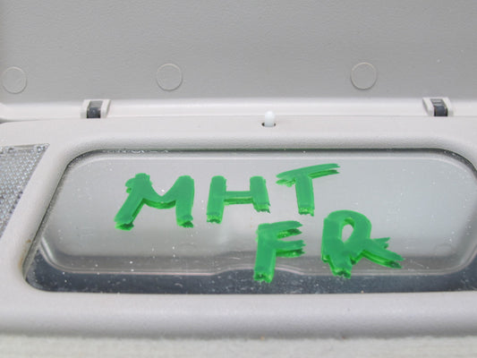 2003 -2007 Hummer H2 Front Right Pass Side Sun Visor Shade W/ Mirror