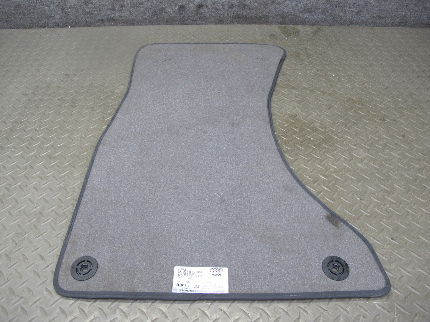 13-16 Audi A4 S4 B8 Set of 4 Front & Rear Floor MAT Carpet Black OEM